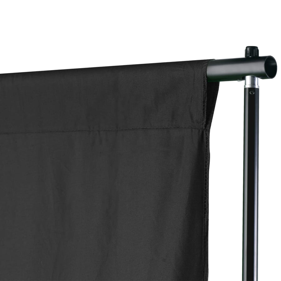 Achtergrondsysteem 500 x 300 cm Zwart