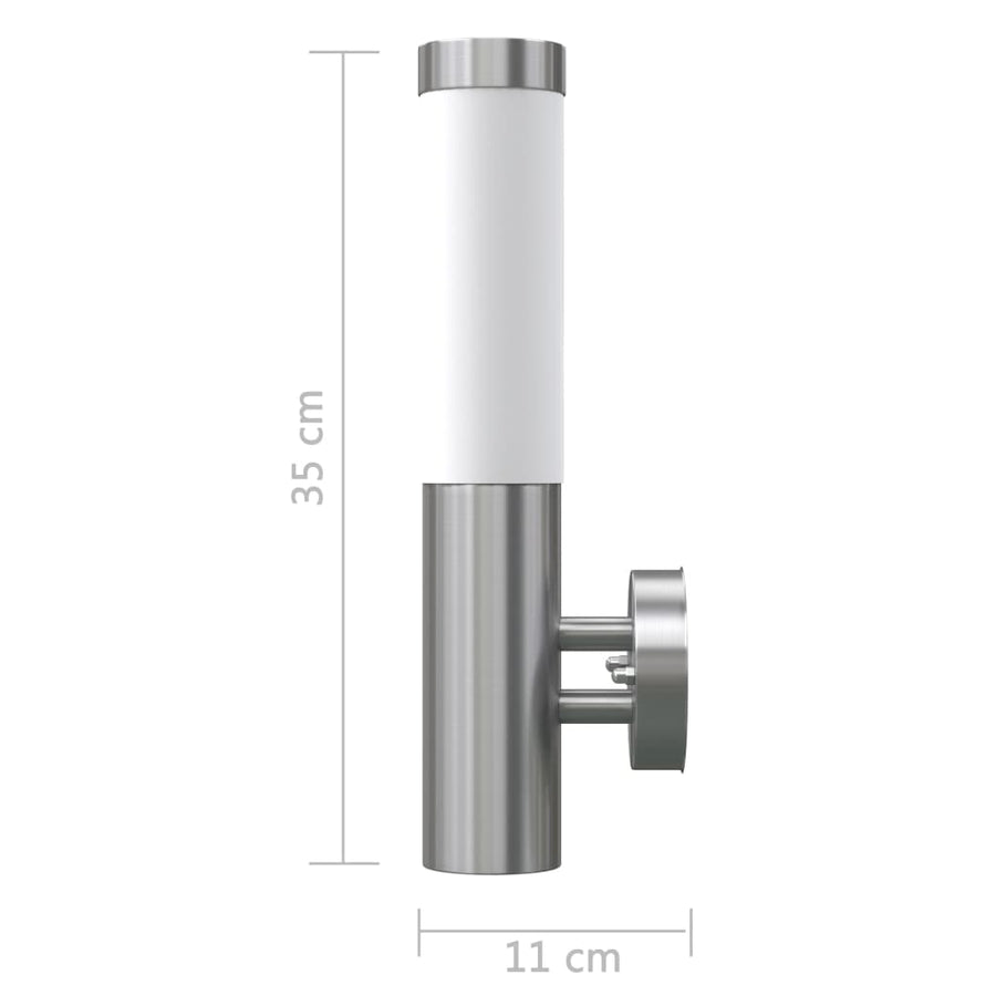 Buitenlamp Rvs Savona (2 Stuks)