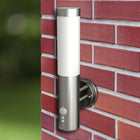 Buitenlamp RVS Savona met sensor 2 stuks