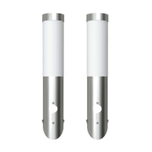 Buitenlamp Rvs Enego Met Sensor (2 Stuks)