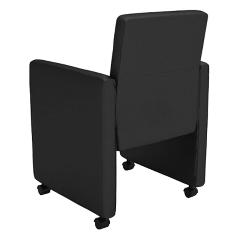 Eetkamerstoelen Kunstleer 4 Zwart