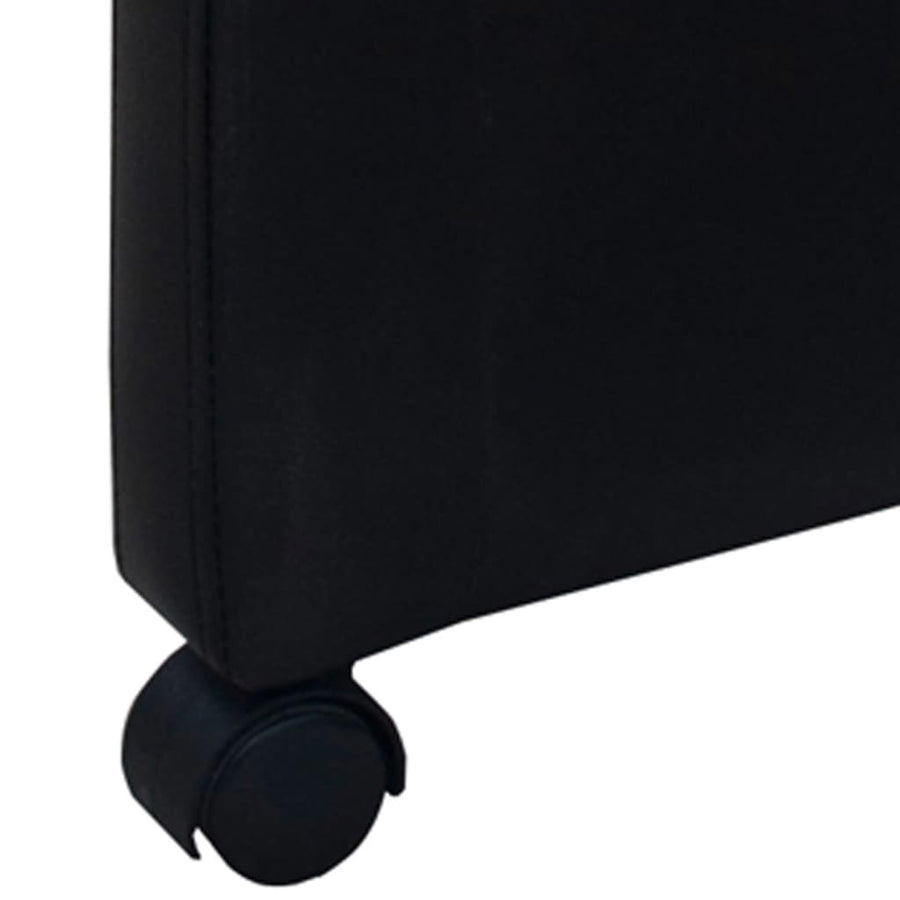 Eetkamerstoelen Kunstleer 4 Zwart