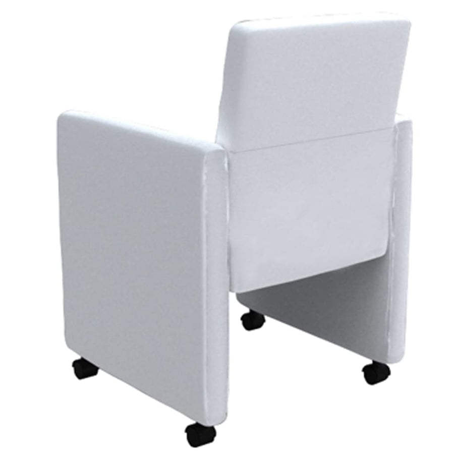 Eetkamerstoelen Kunstleer 4 Wit
