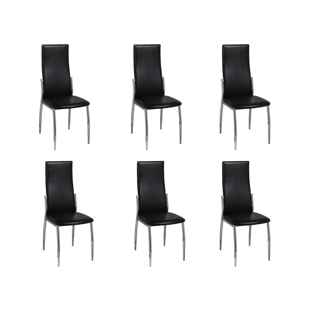 Eetkamerstoelen Kunstleer 6