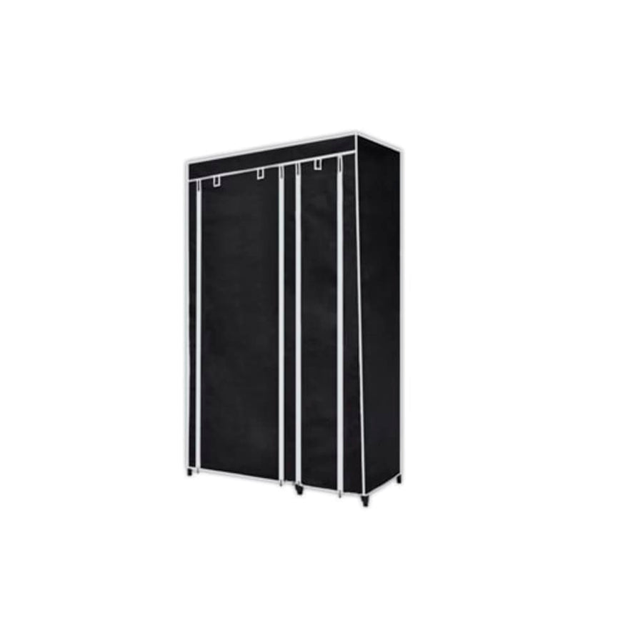Kledingkast Opvouwbaar 0X45X75 Cm Zwart