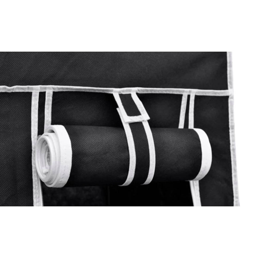 Kledingkast Opvouwbaar 0X45X75 Cm Zwart