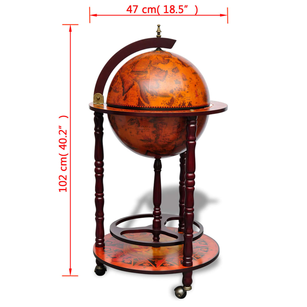 Globebar Eucalyptushout Bruin
