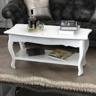 Salontafel 87,5x42x44 cm MDF wit