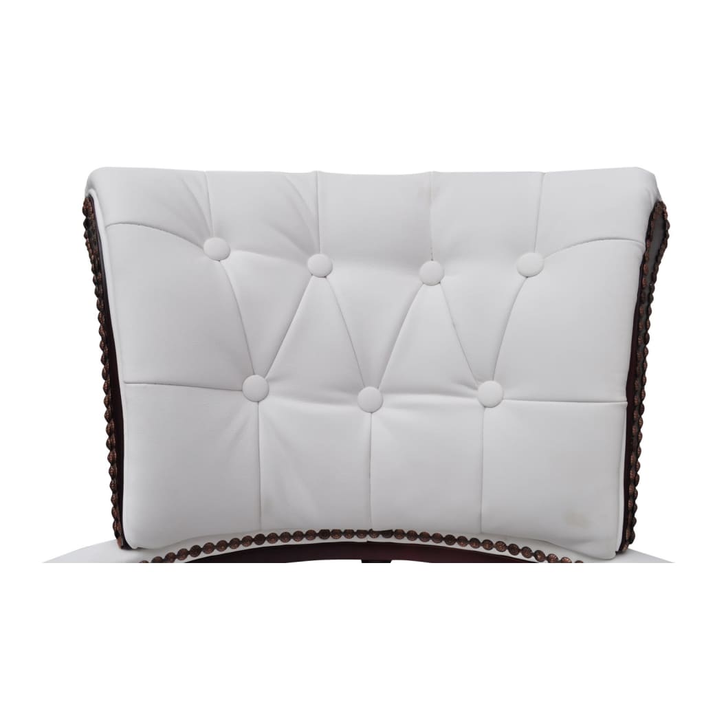 Kantoorstoel Draaibaar Wit