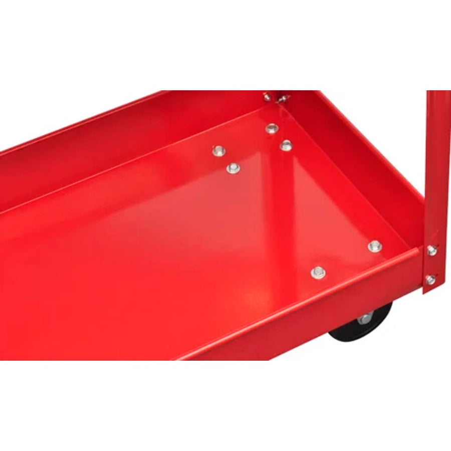 Gereedschapstrolley 100 Kg Rood 2 lagen