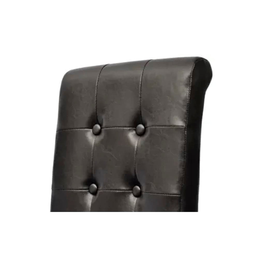 Eetkamerstoelen Kunstleer 6 Bruin