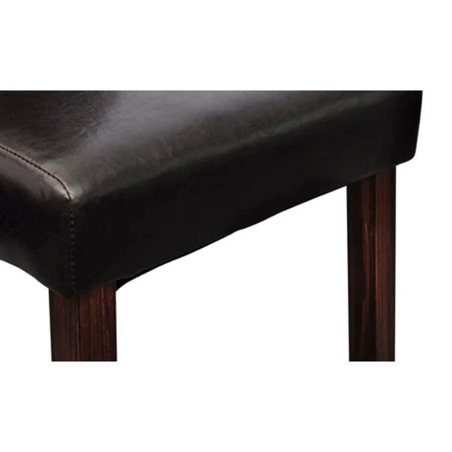 Eetkamerstoelen Kunstleer 6 Bruin