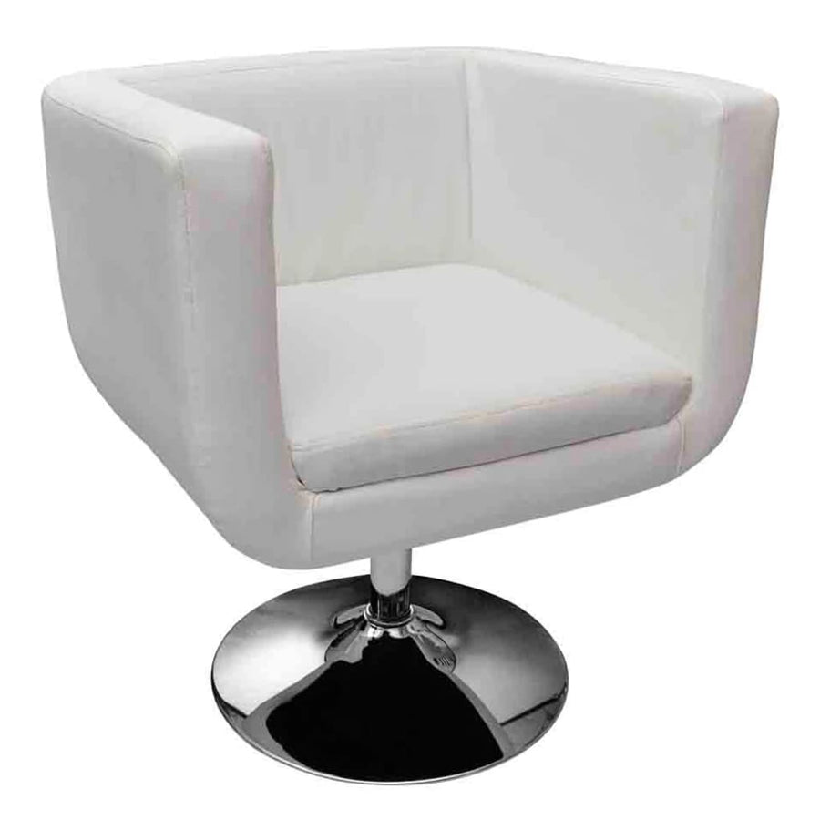 Barstoelen Kunstleer 2 Wit