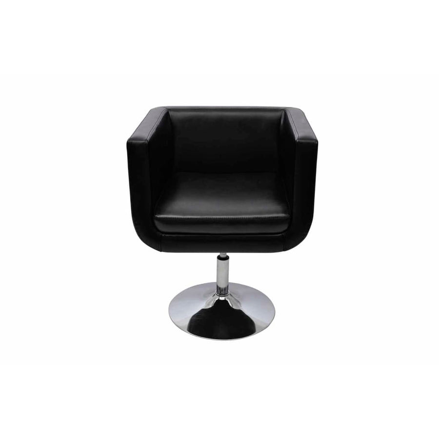 Barstoelen Kunstleer 2 Zwart