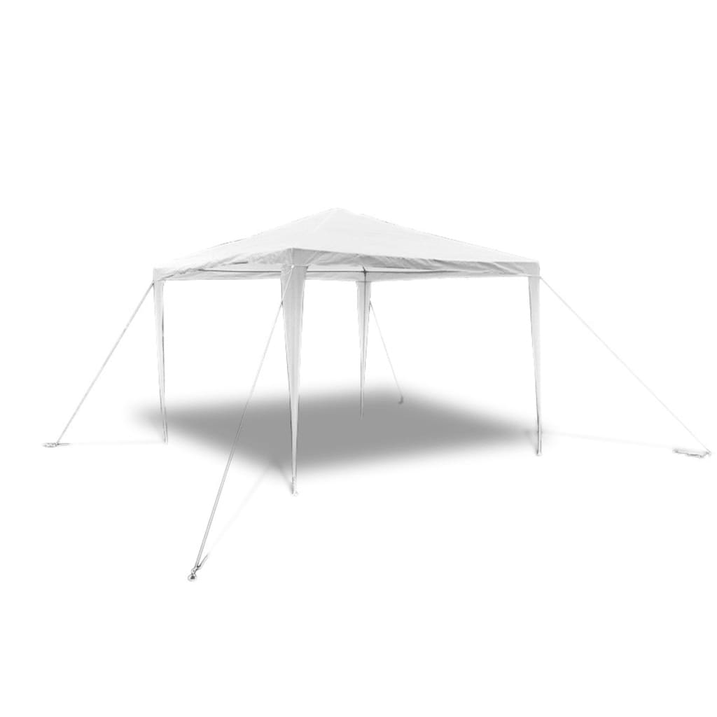 Tuinprieel Met Piramidedak 3 x 3 m Wit