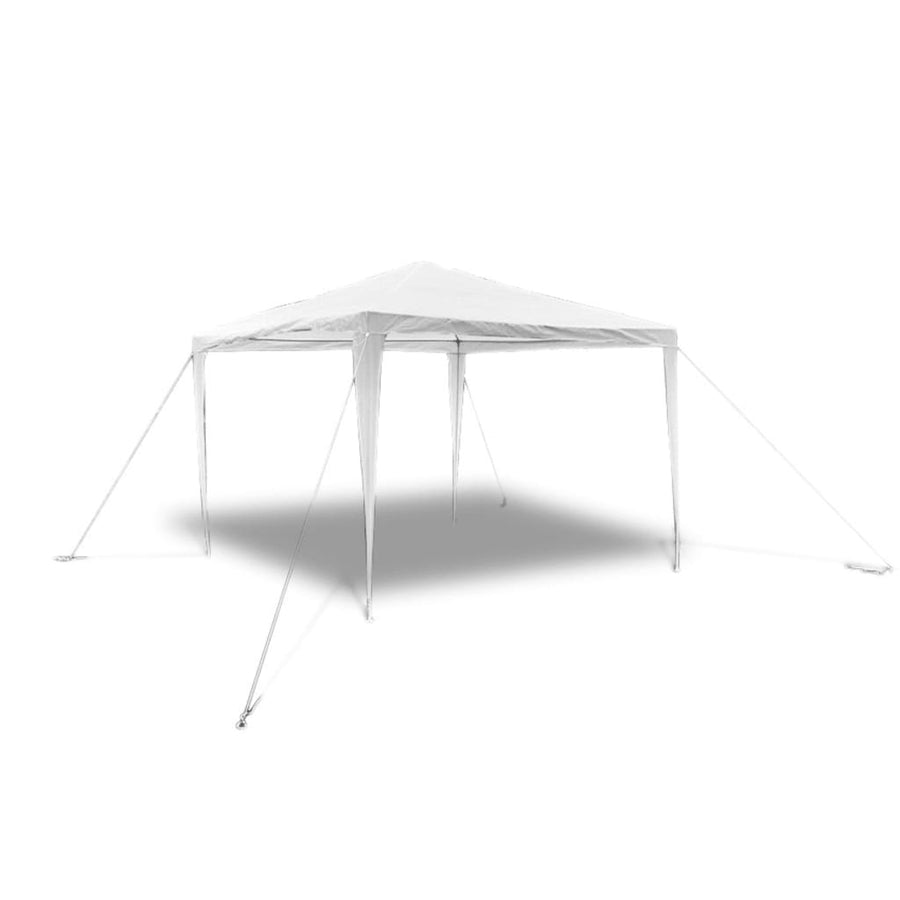 Tuinprieel Met Piramidedak 3 x 3 m Wit