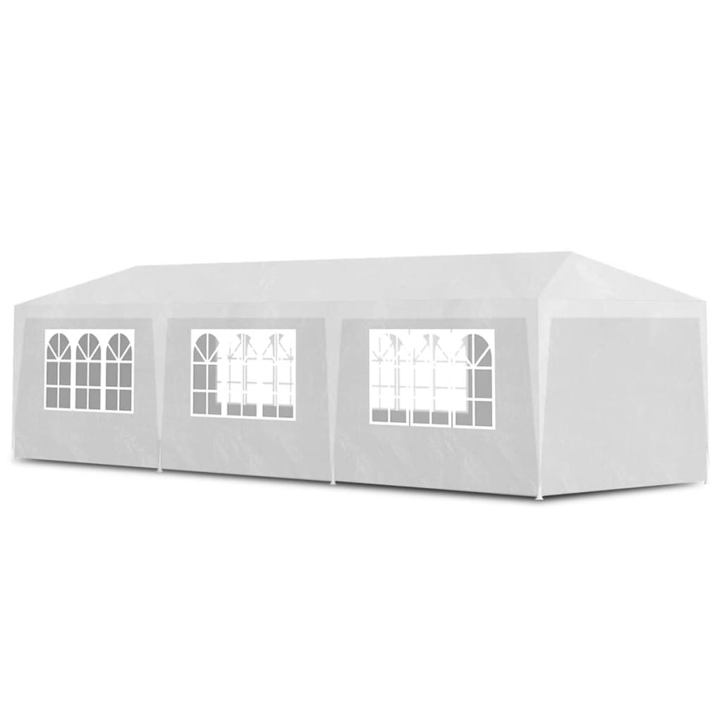 Partytent 3 x 9 m Wit