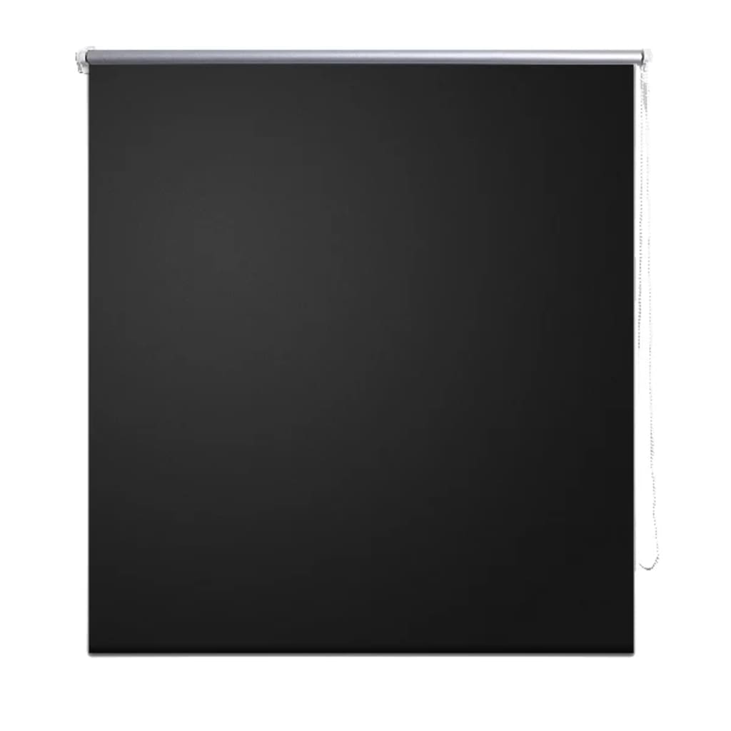 Rolgordijn Verduisterend Blackout 100 X 230 Cm Zwart