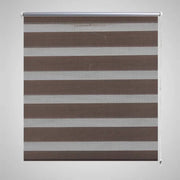 Duo rolgordijn 40x100 cm koffiebruin