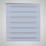 Duo rolgordijn 50x100 cm wit polyester