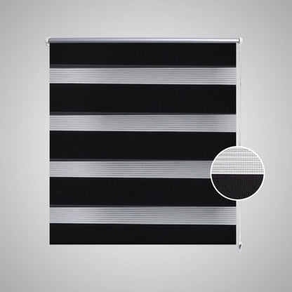 Duo Rolgordijn 50X100Cm 50 x 100 cm Zwart