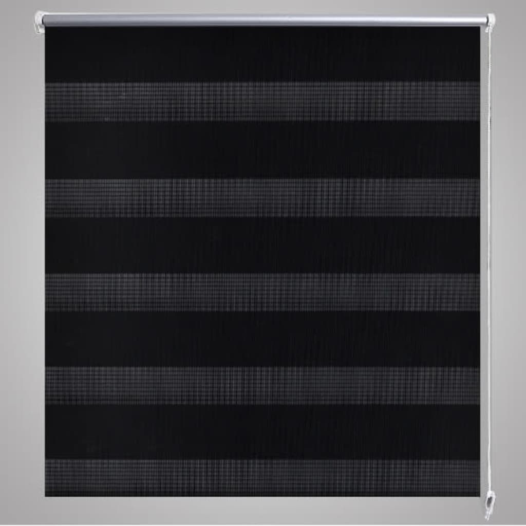 Duo Rolgordijn 50X100Cm 50 x 100 cm Zwart