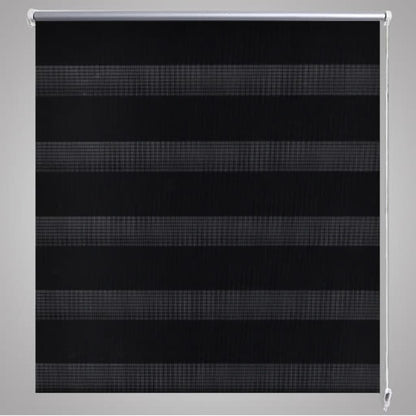 Duo Rolgordijn 50X100Cm 50 x 100 cm Zwart