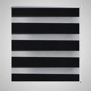 Duo rolgordijn 60x120 cm zwart
