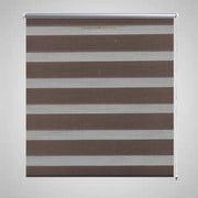 Duo rolgordijn 100x175 cm koffiebruin
