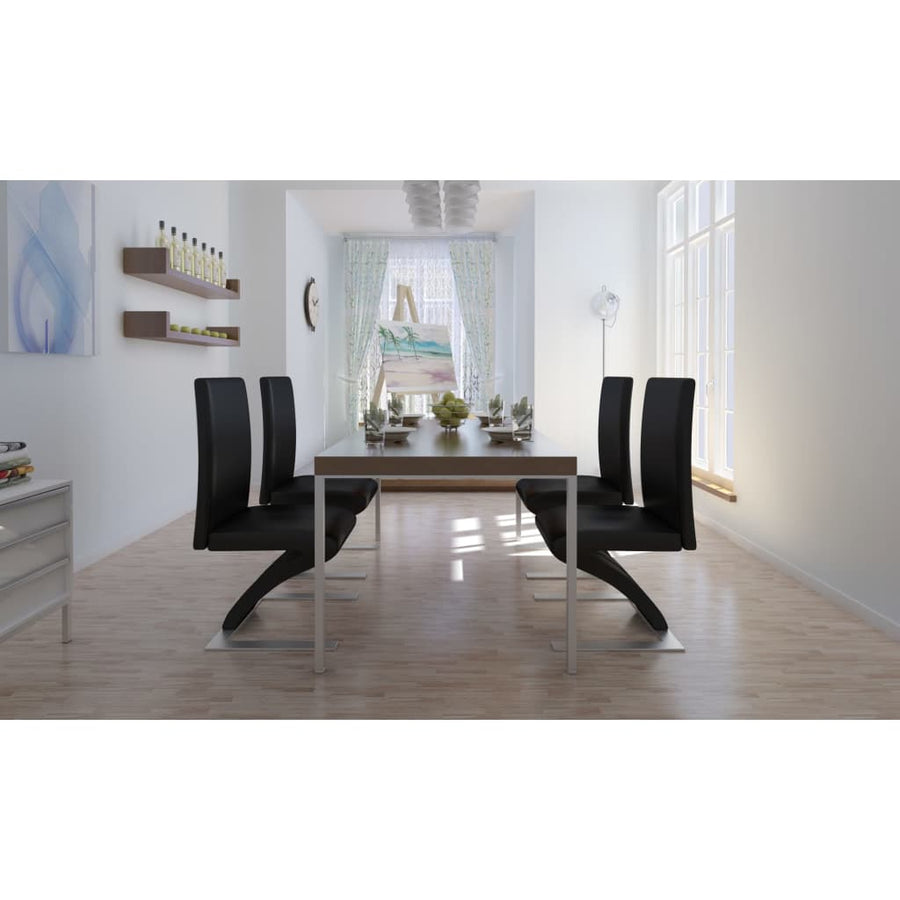 Eetkamerstoelen Kunstleer 4