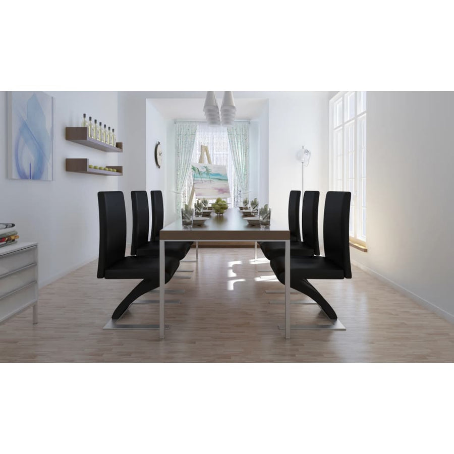 Eetkamerstoelen Kunstleer 6