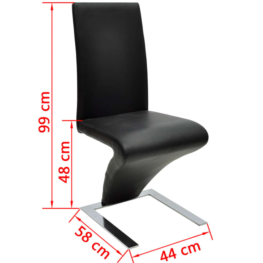 Eetkamerstoelen Kunstleer 6