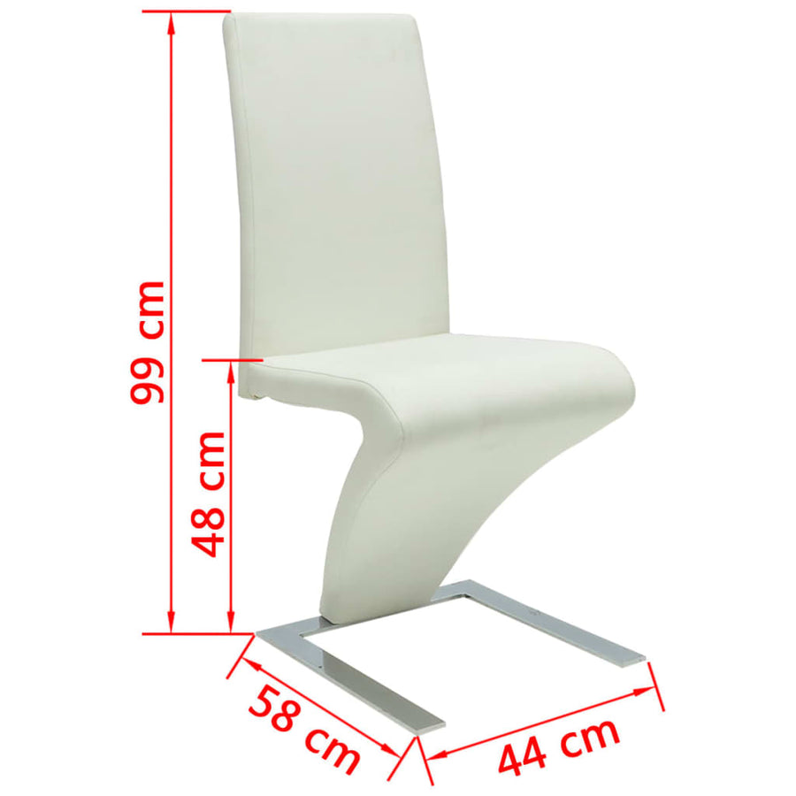 Eetkamerstoelen Kunstleer 4
