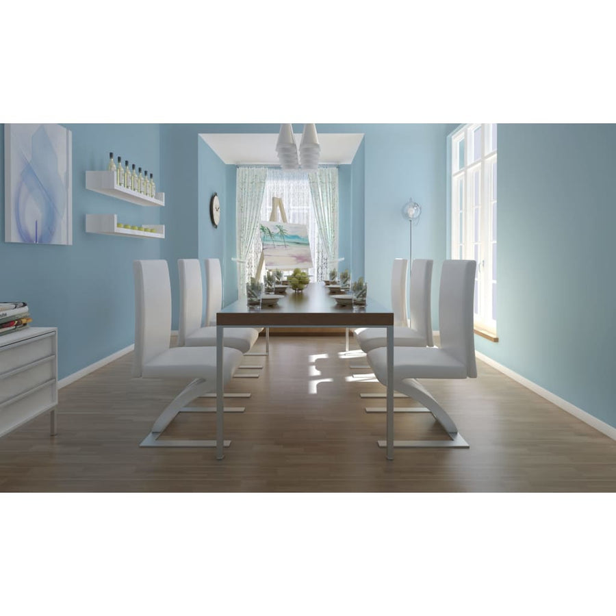Eetkamerstoelen Kunstleer 6