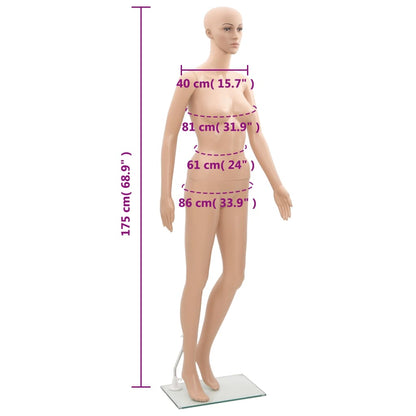 Etalagepop Vrouw A Vrouw met hoofd en gezicht A