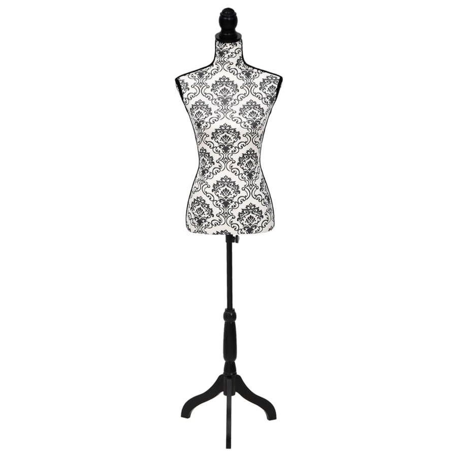 Etalagepop Torso Vrouw Zwart en wit