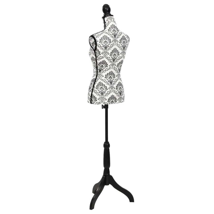 Etalagepop Torso Vrouw Zwart en wit