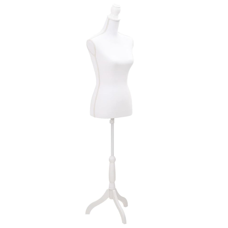 Etalagepop torso vrouw wit Wit