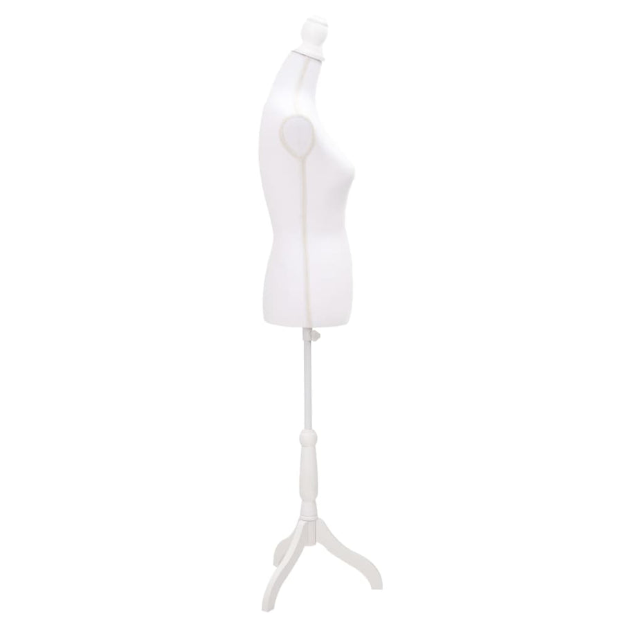 Etalagepop torso vrouw wit Wit