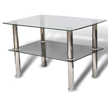 Salontafel Met 2 Lagen Glas