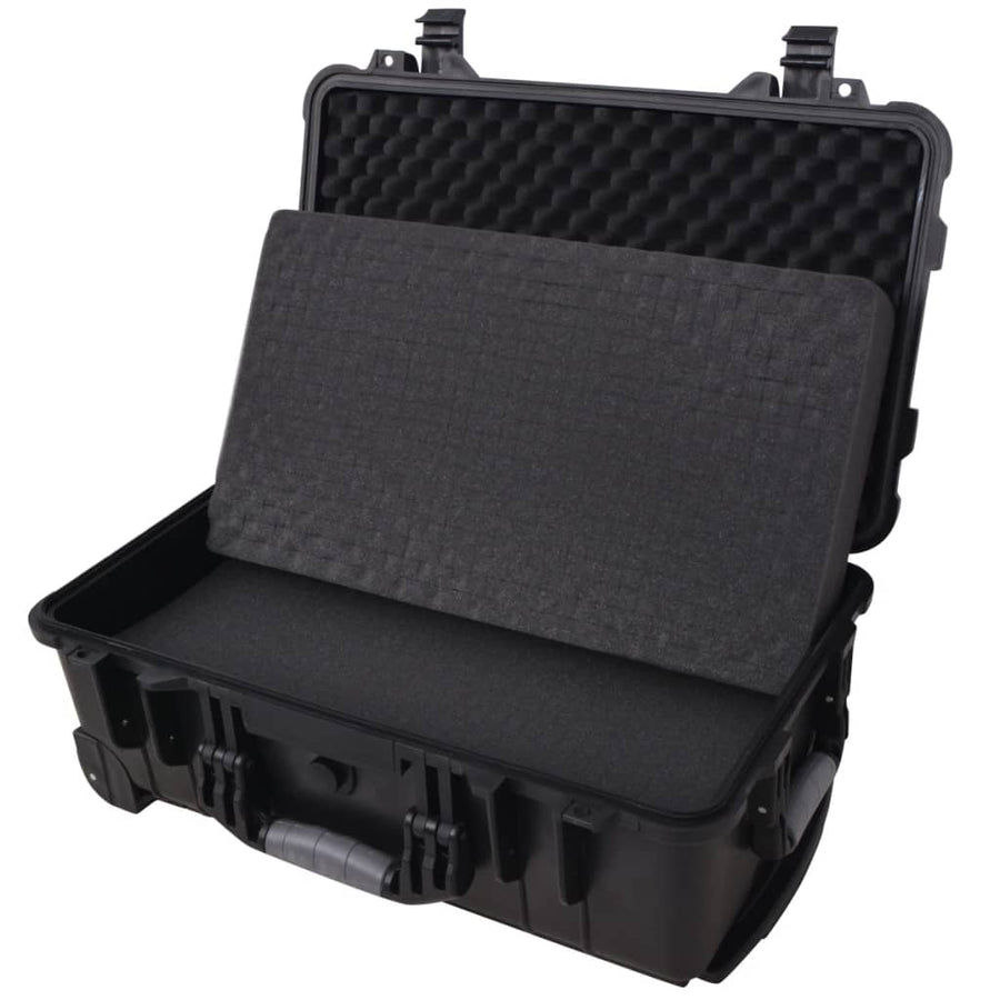 Hardcase Transportkoffer Met Wielen En Schuimen Binnenkant 56 x 35 x 23 cm