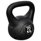Kettlebell 16 kg kunststof coating vloervriendelijk