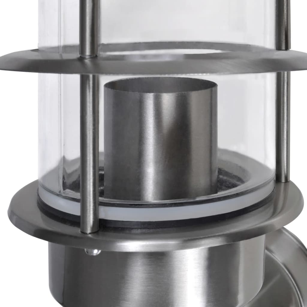 Wandlamp Roestvrijstaal Nee