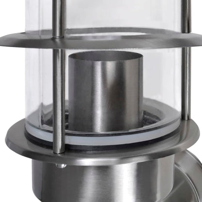 Wandlamp Roestvrijstaal Nee