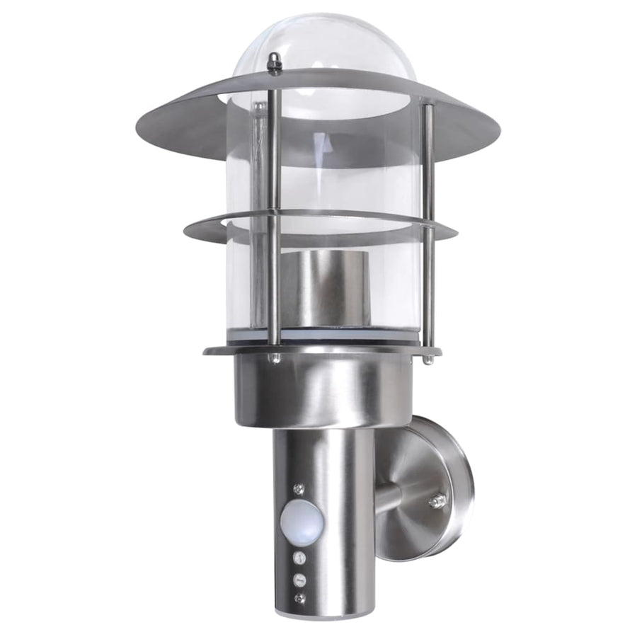 Buitenmuurlamp Met Bewegingssensor Rvs