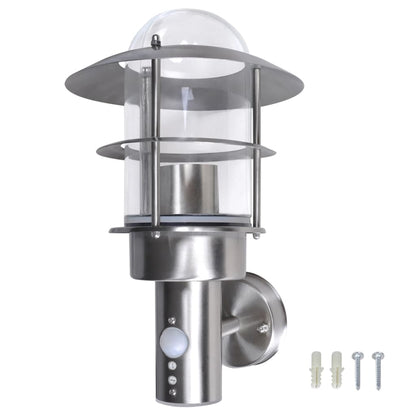Buitenmuurlamp Met Bewegingssensor Rvs