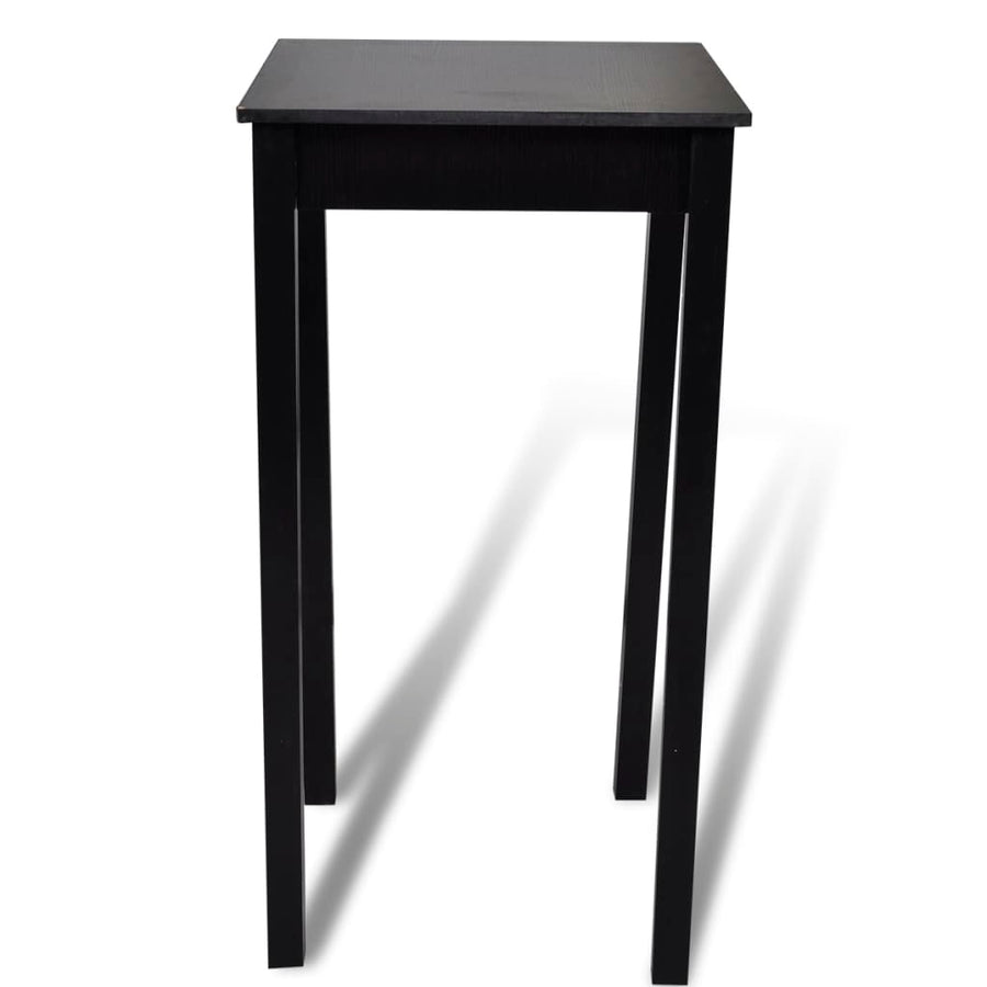 Bartafel Met Barkrukken Zwart 2 55 cm