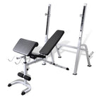 Trainingsbank verstelbaar 150x45x123 cm staal