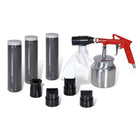 Zandstraalset 850 ml met 4 spuitmonden