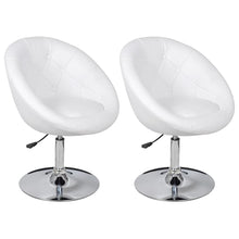 Barstoelen Kunstleer 2 Wit